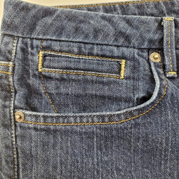 Route 66 Jeans Women's 18 Blue Denim Wide Leg Pants Vintage Stretch - Picture 9 of 13